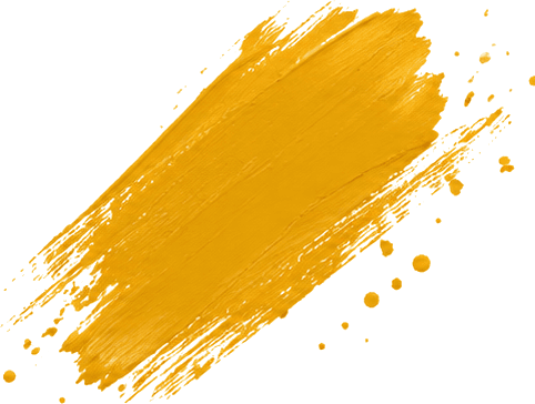 Gold brush stroke